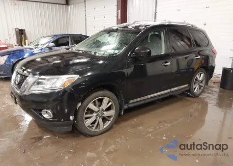 2013 Nissan Pathfinder Platinum из США, поврежденный, VIN 5N1AR2MM7DC615440